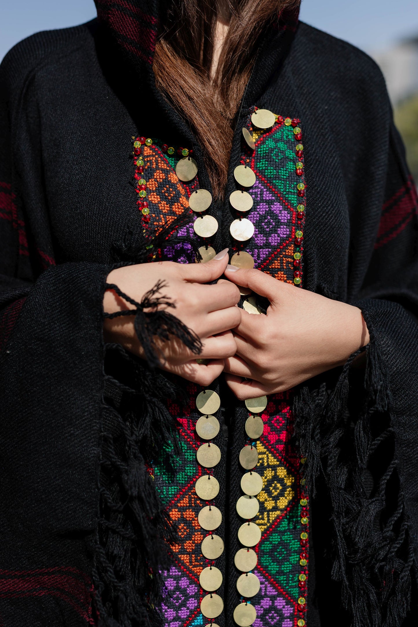 Wool Reef Cardigan with long sleeves
