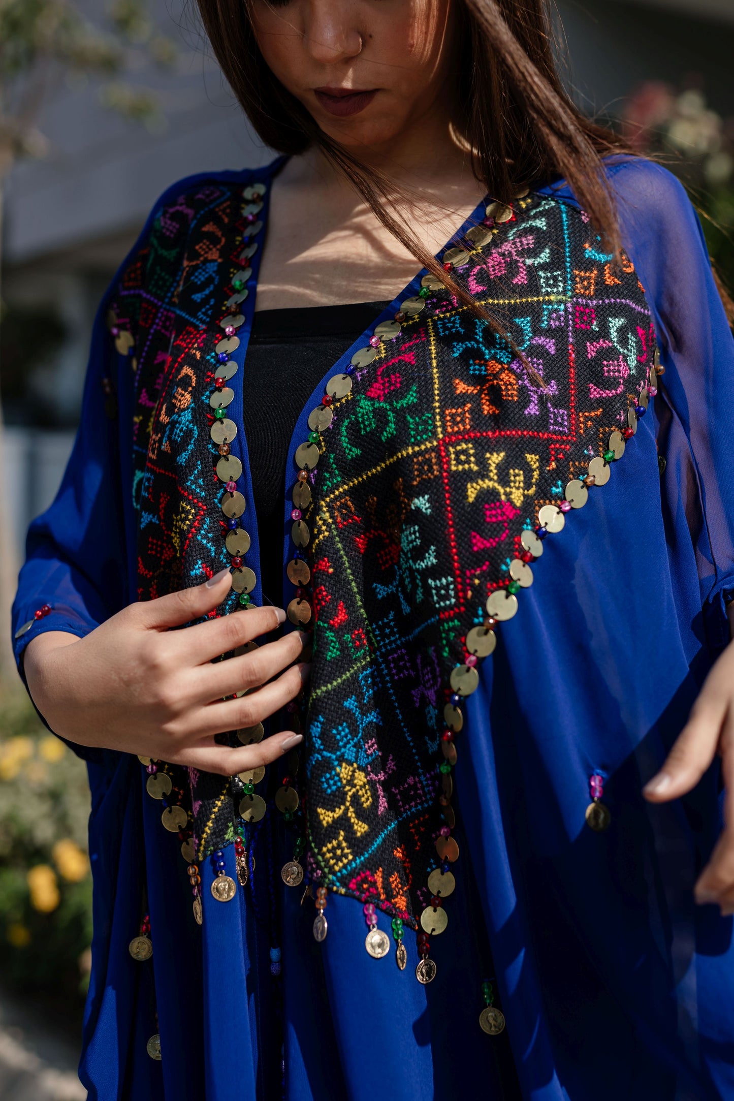 Chiffon Bedouin Abaya