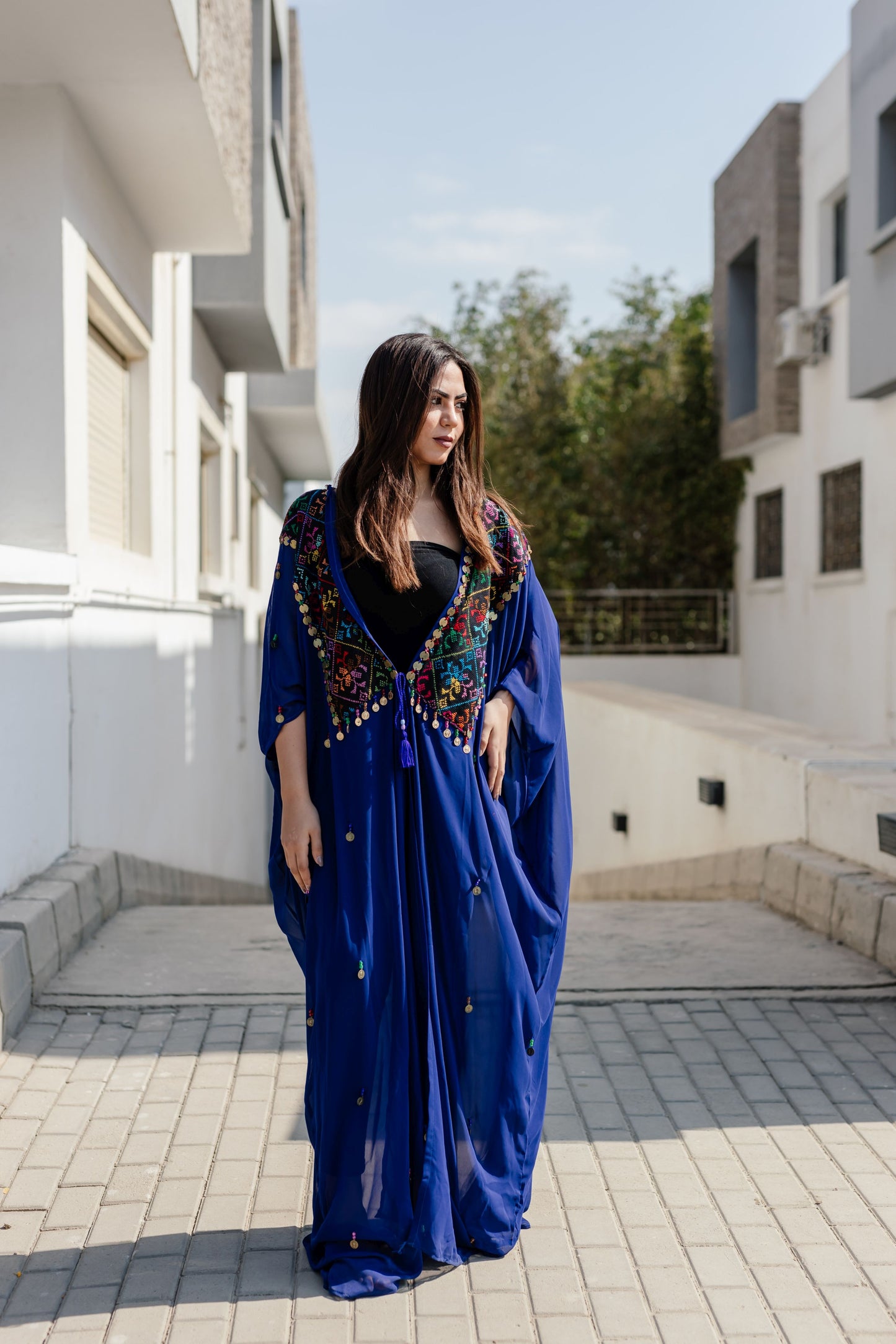 Chiffon Bedouin Abaya