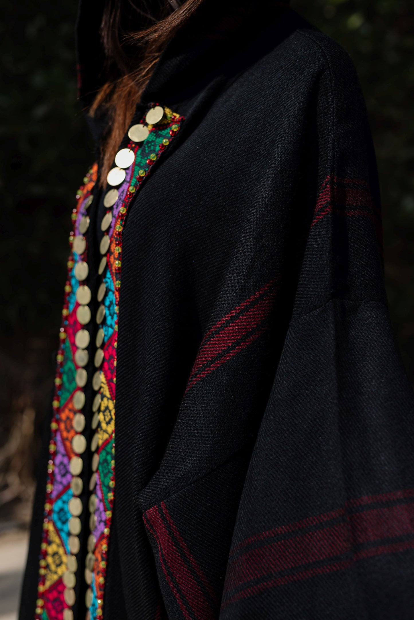 Wool Reef Cardigan with long sleeves