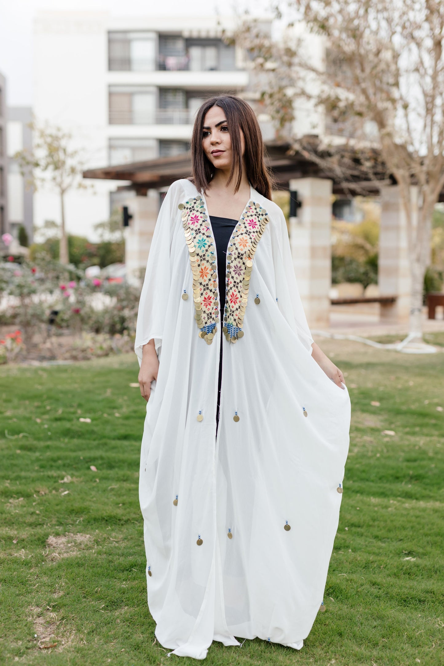 Chiffon Bedouin Abaya