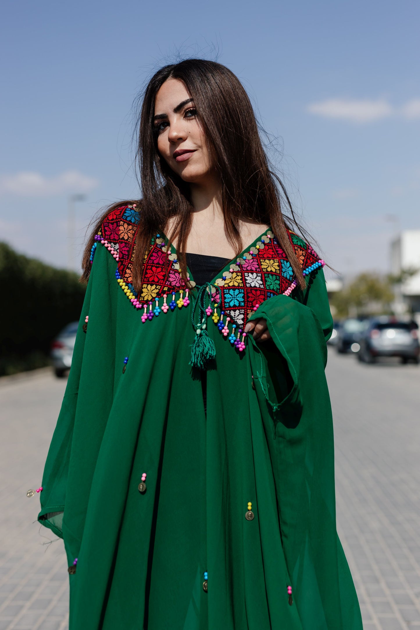 Chiffon Bedouin Abaya