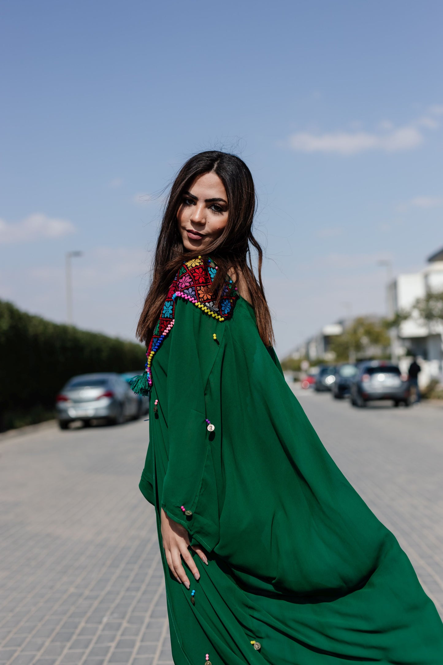 Chiffon Bedouin Abaya